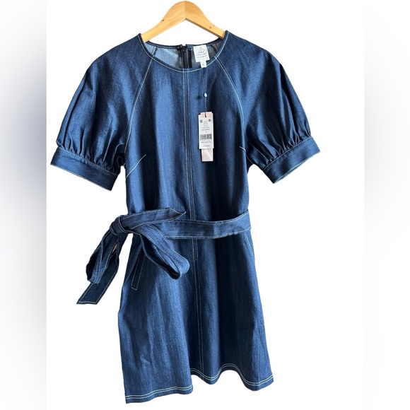 Cinq à Sept Abby Tie Waist Dress. Size 12 NWT - Picture 5 of 6